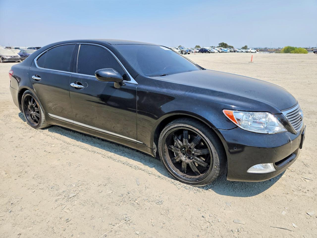 2008 Lexus Ls 460 Black vin: JTHBL46F285074309