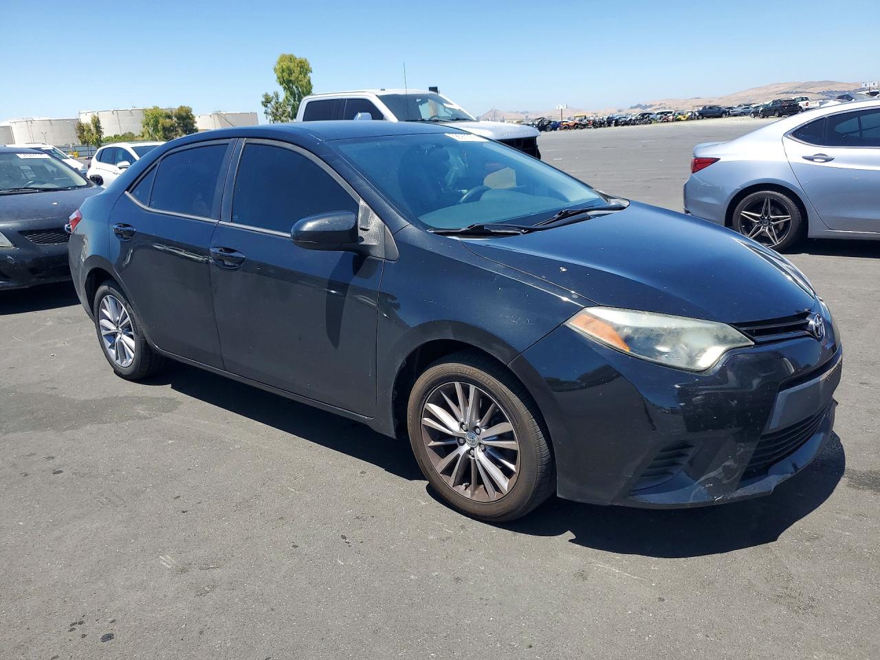 2014 Toyota Corolla Le Black vin: 5YFBURHE8EP161419