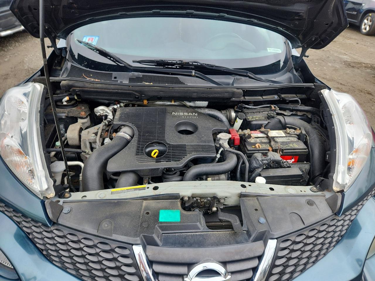 2011 Nissan Juke S Синий vin: JN8AF5MV6BT017428