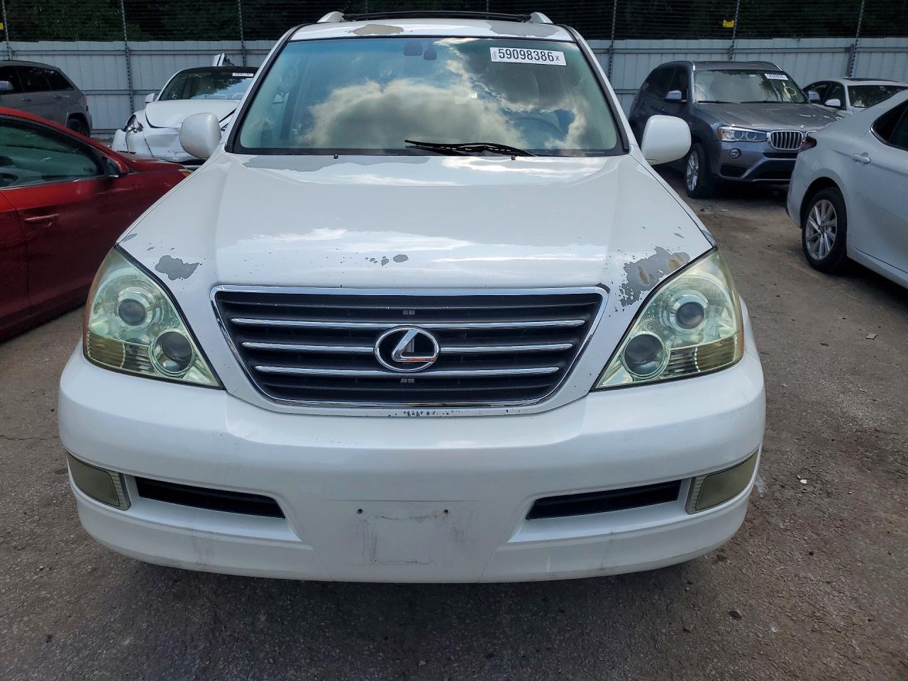 2004 Lexus Gx 470 Белый vin: JTJBT20X740058778