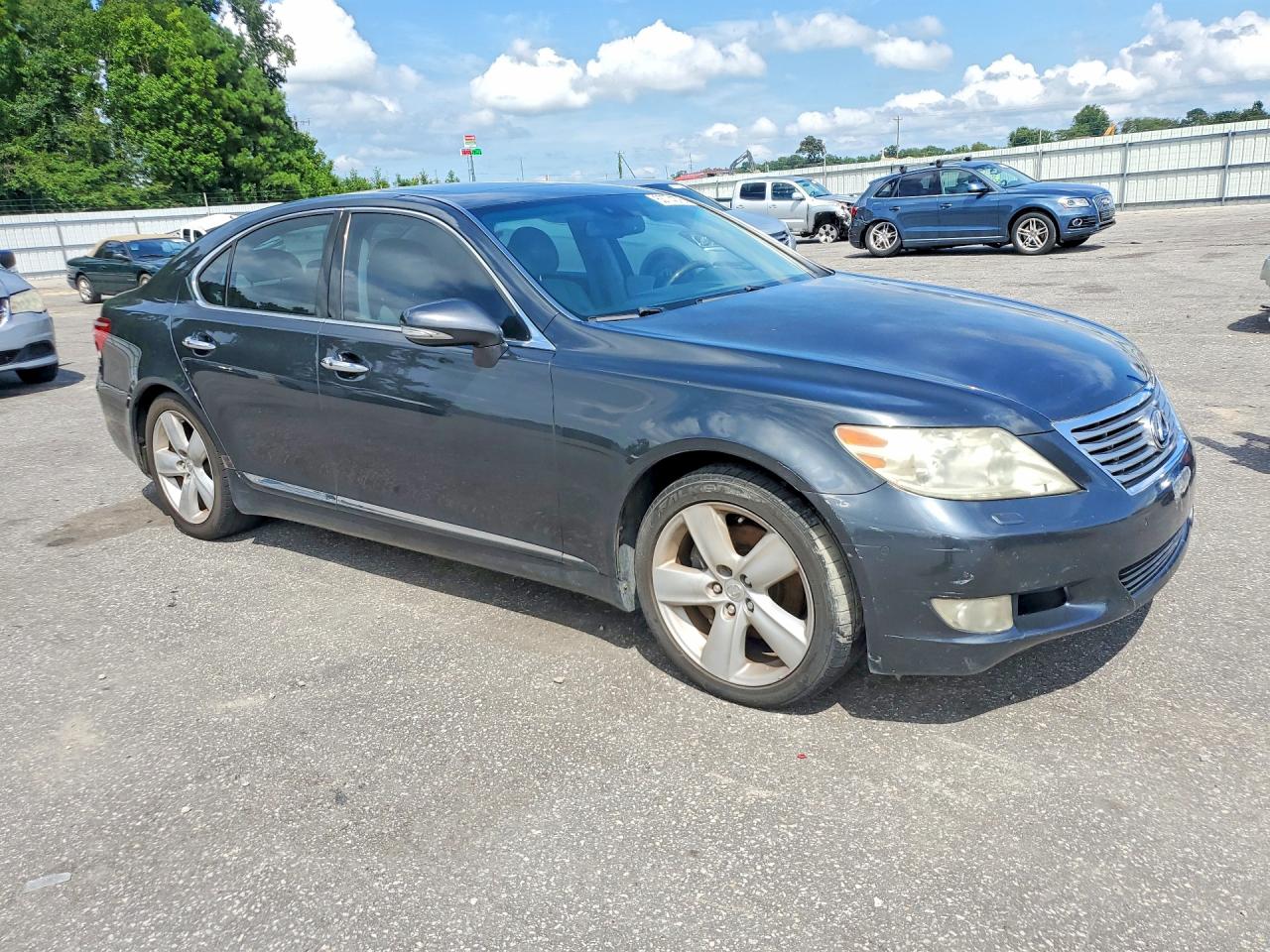 2010 Lexus Ls 460 Gray vin: JTHBL5EF8A5093914