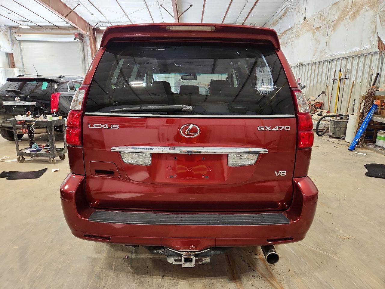 2008 Lexus Gx 470 Red vin: JTJBT20X480168788