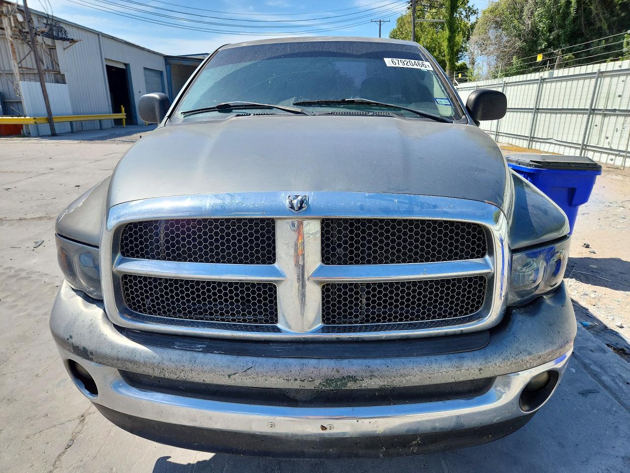 2005 Dodge Ram 1500 St Серый vin: 1D7HA16N45J628191
