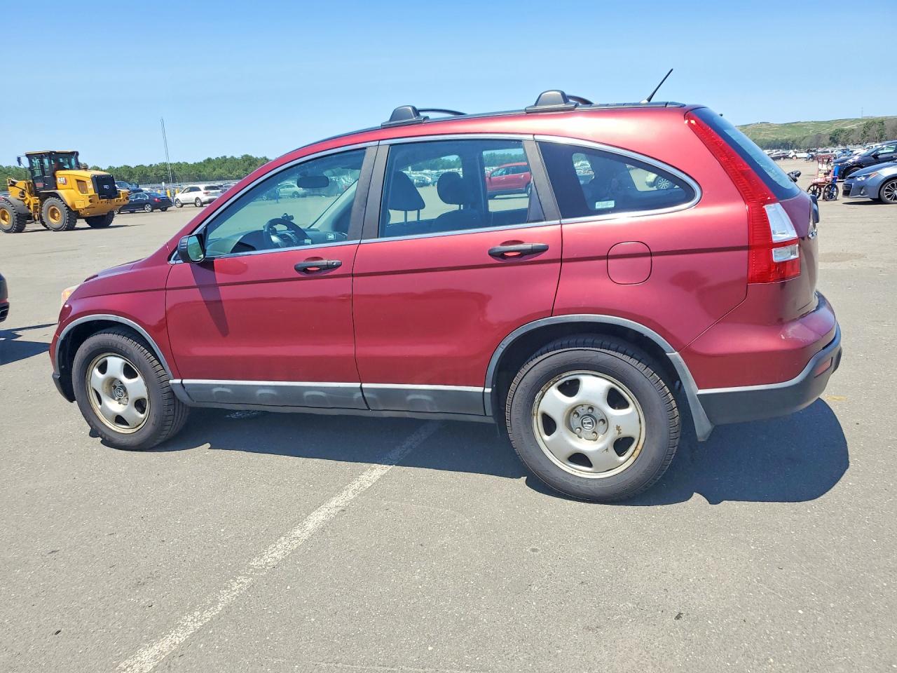 2008 Honda Cr-v Lx Red vin: 5J6RE48338L016003