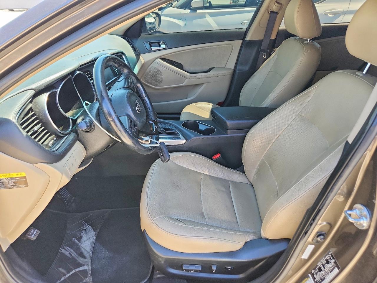 2014 Kia Optima Ex Brown vin: 5XXGN4A79EG264522