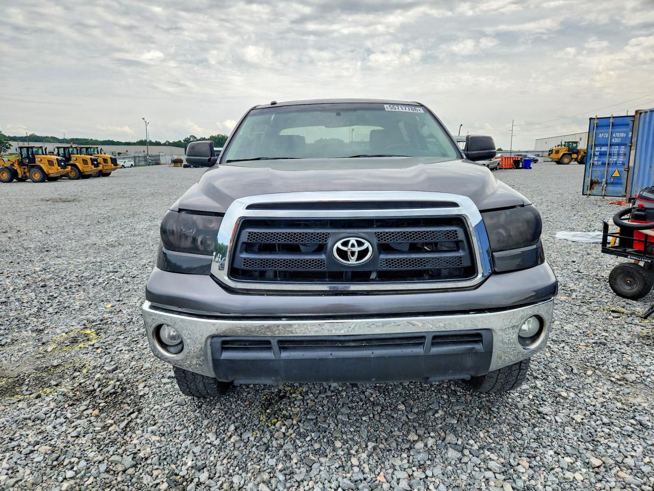 2012 Toyota Tundra Crewmax Sr5 Gray vin: 5TFDW5F12CX261431
