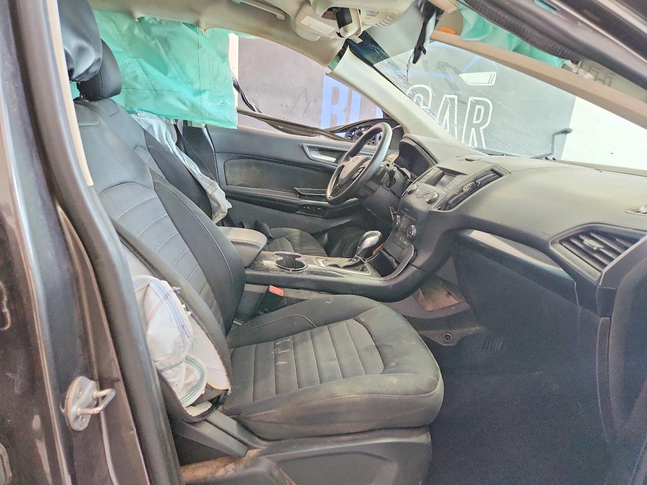 2015 Ford Edge Se Gray vin: 2FMTK4G95FBC33927