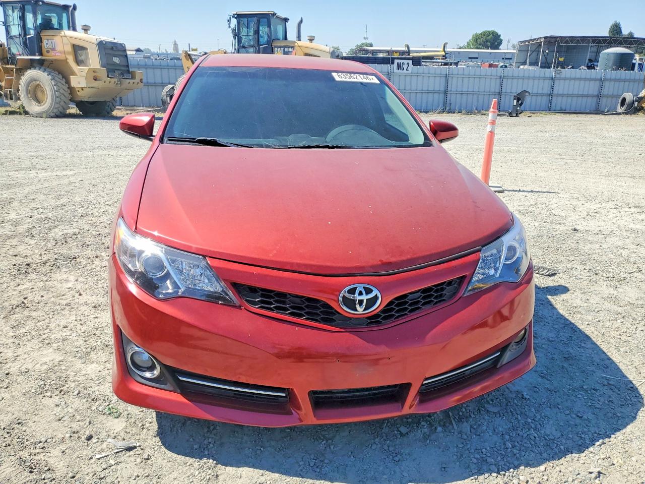 2014 Toyota Camry Se Red vin: 4T1BF1FK4EU825976