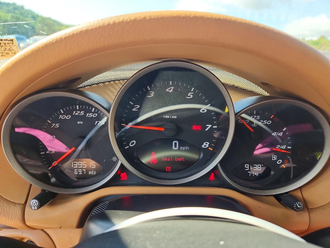 2011 Porsche Boxster Зеленый vin: WP0CA2A80BS710601