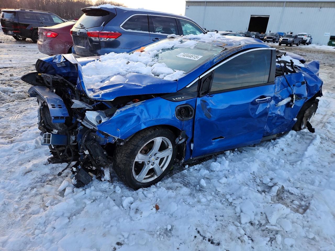 2017 Chevrolet Volt Lt Blue vin: 1G1RA6S55HU213989