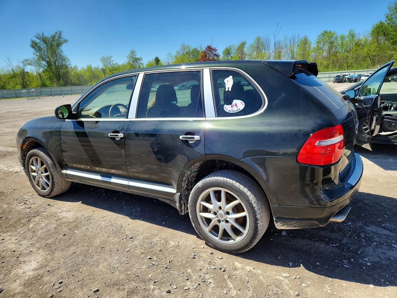 2008 Porsche Cayenne S Black vin: WP1AB29PX8LA45711
