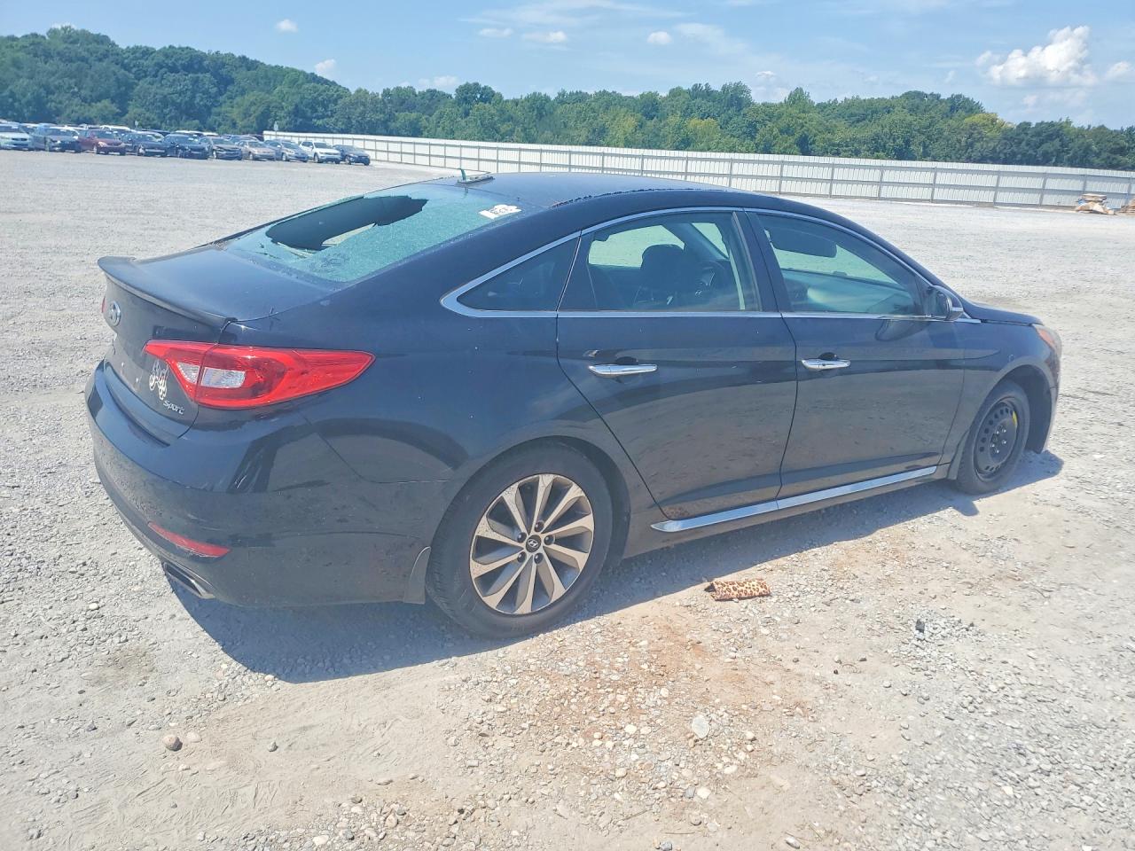 2015 Hyundai Sonata Sport Black vin: 5NPE34AF2FH181332