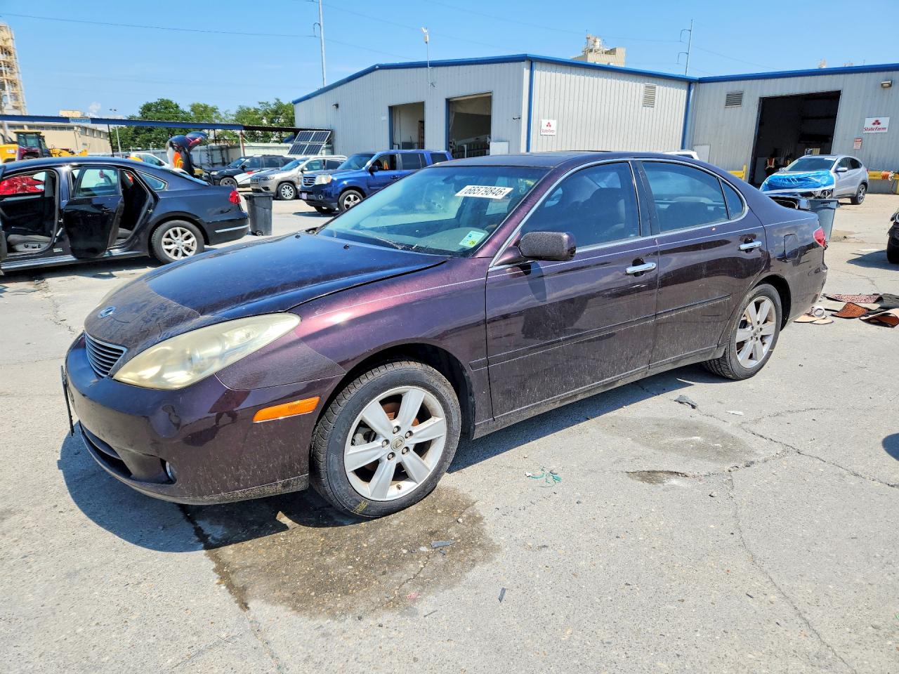 2005 Lexus Es 330 Purple vin: JTHBA30G655115196