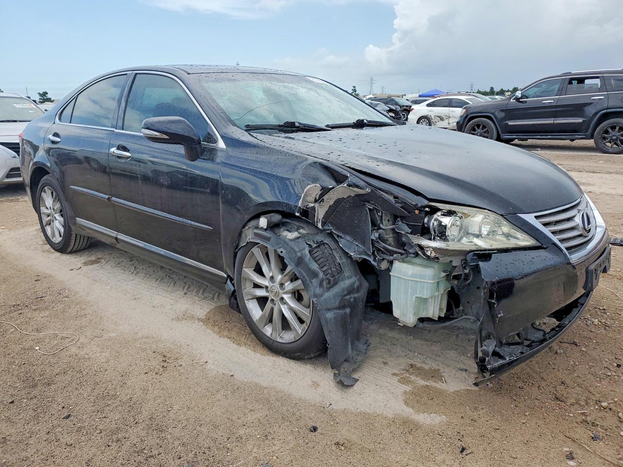 2011 Lexus Es 350 Black vin: JTHBK1EG0B2420975