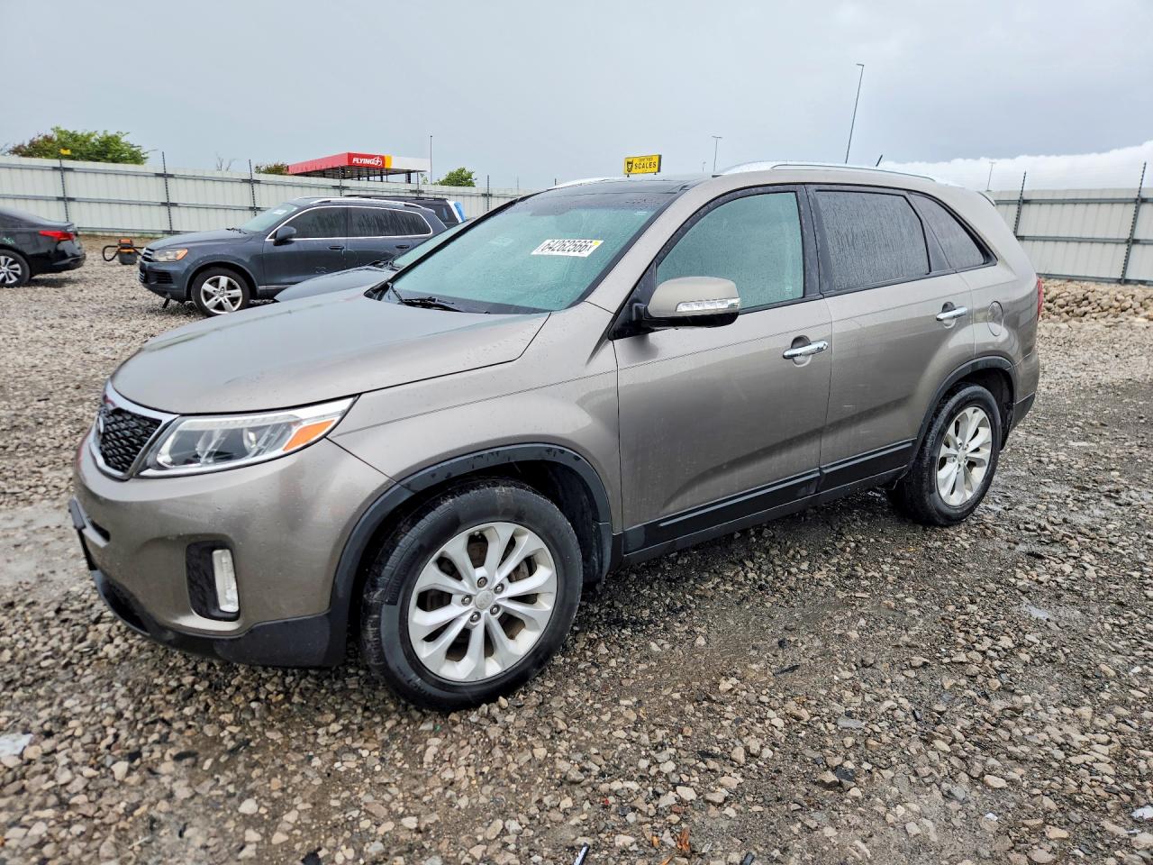 2015 Kia Sorento Ex Gray vin: 5XYKU4A74FG654745