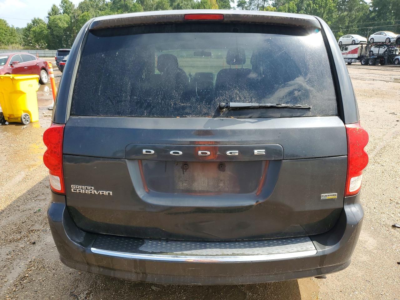 2012 Dodge Grand Caravan Se Серый vin: 2C4RDGBG5CR336140
