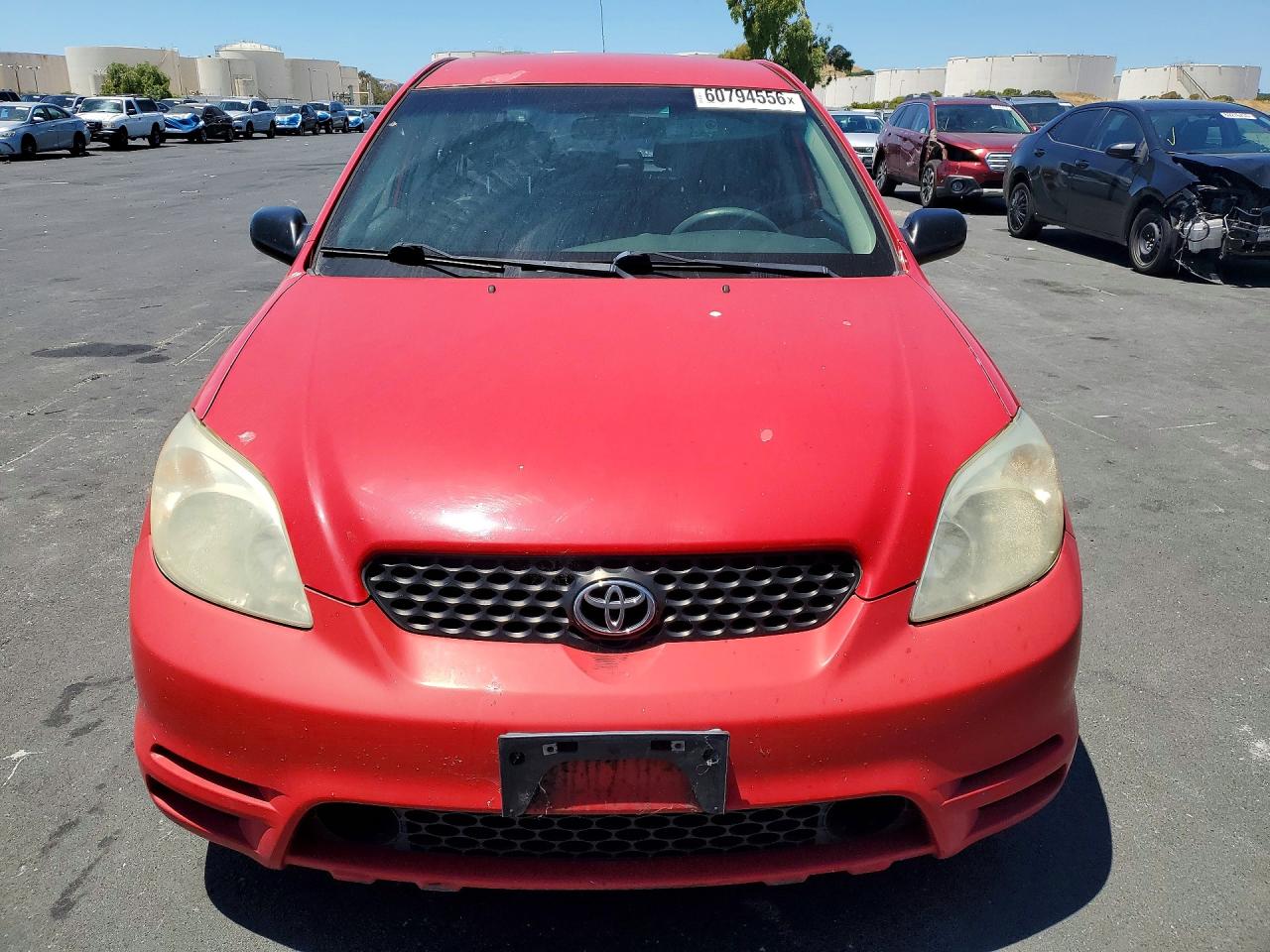2003 Toyota Corolla Matrix Xr Red vin: 2T1KR32E53C047270