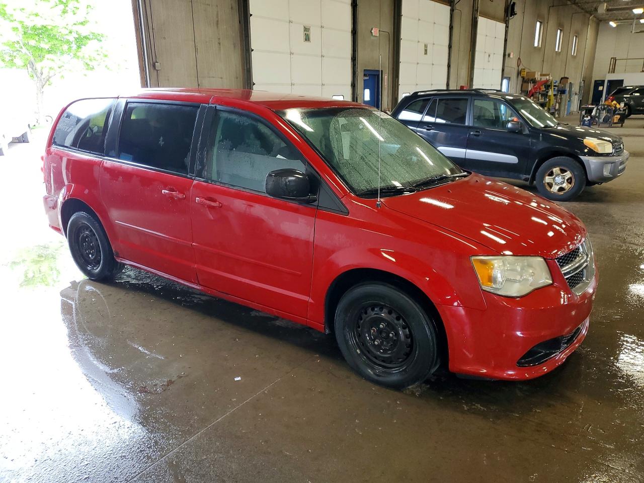 2012 Dodge Grand Caravan Se Красный vin: 2C4RDGBG5CR244283