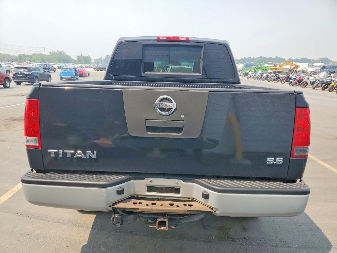 2008 Nissan Titan Xe Черный vin: 1N6AA07C88N336248