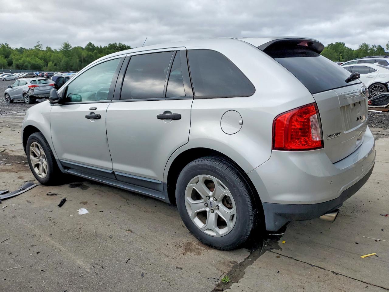 2013 Ford Edge Se Gray vin: 2FMDK3G97DBA46961