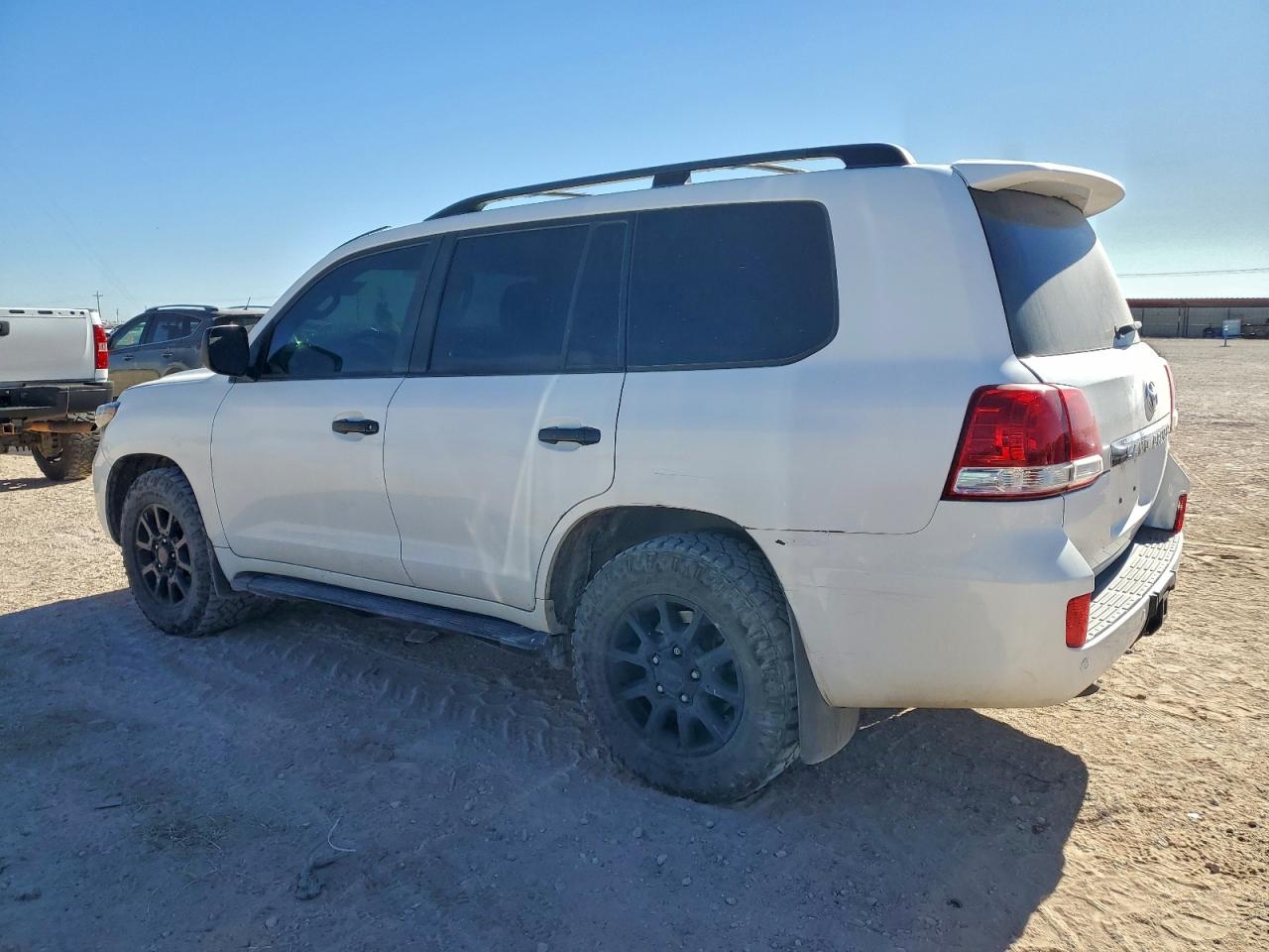 2008 Toyota Land Cruiser Белый vin: JTMHY05JX85001345