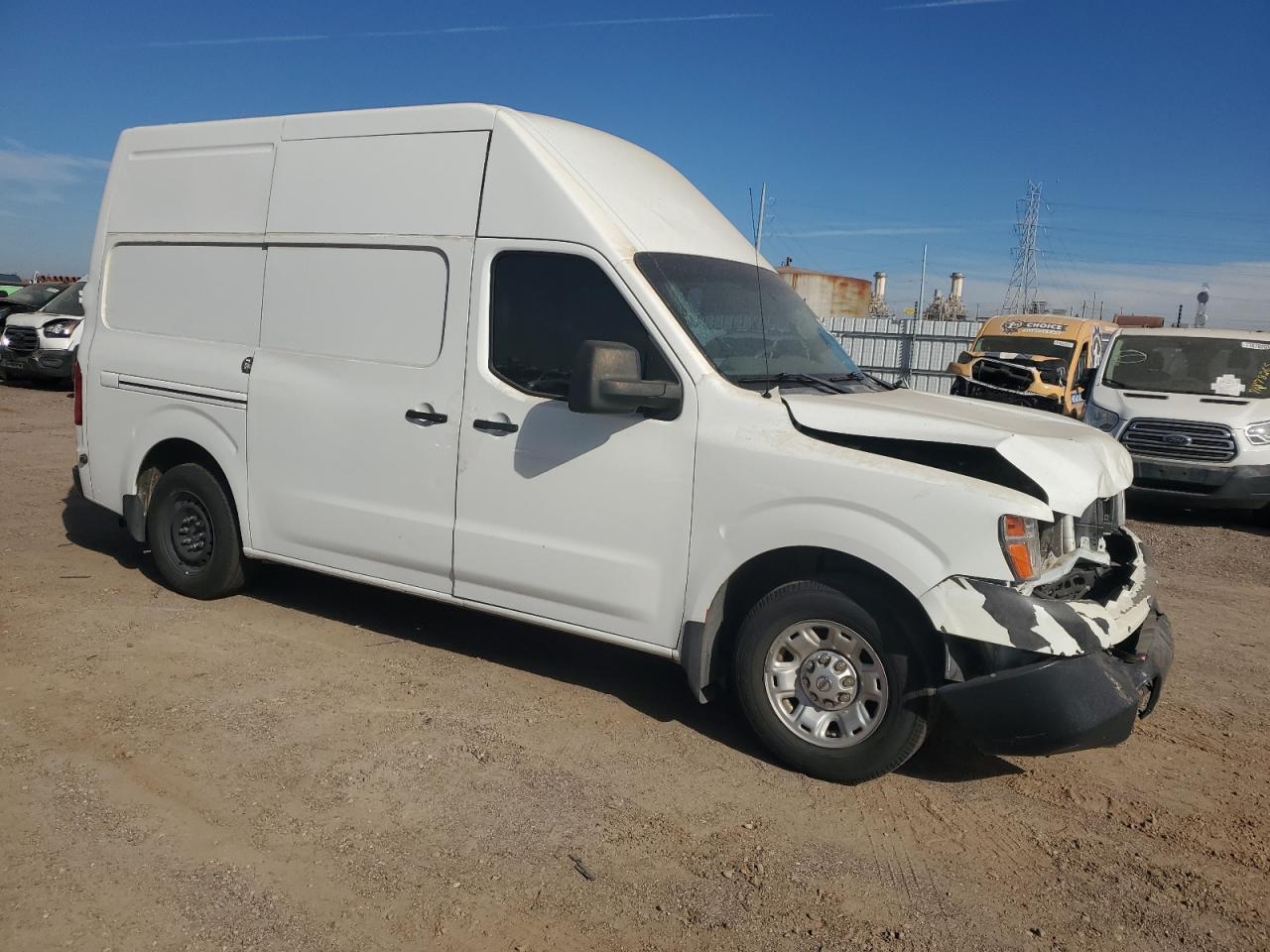 2018 Nissan Nv 2500 S Белый vin: 1N6BF0LY9JN811158