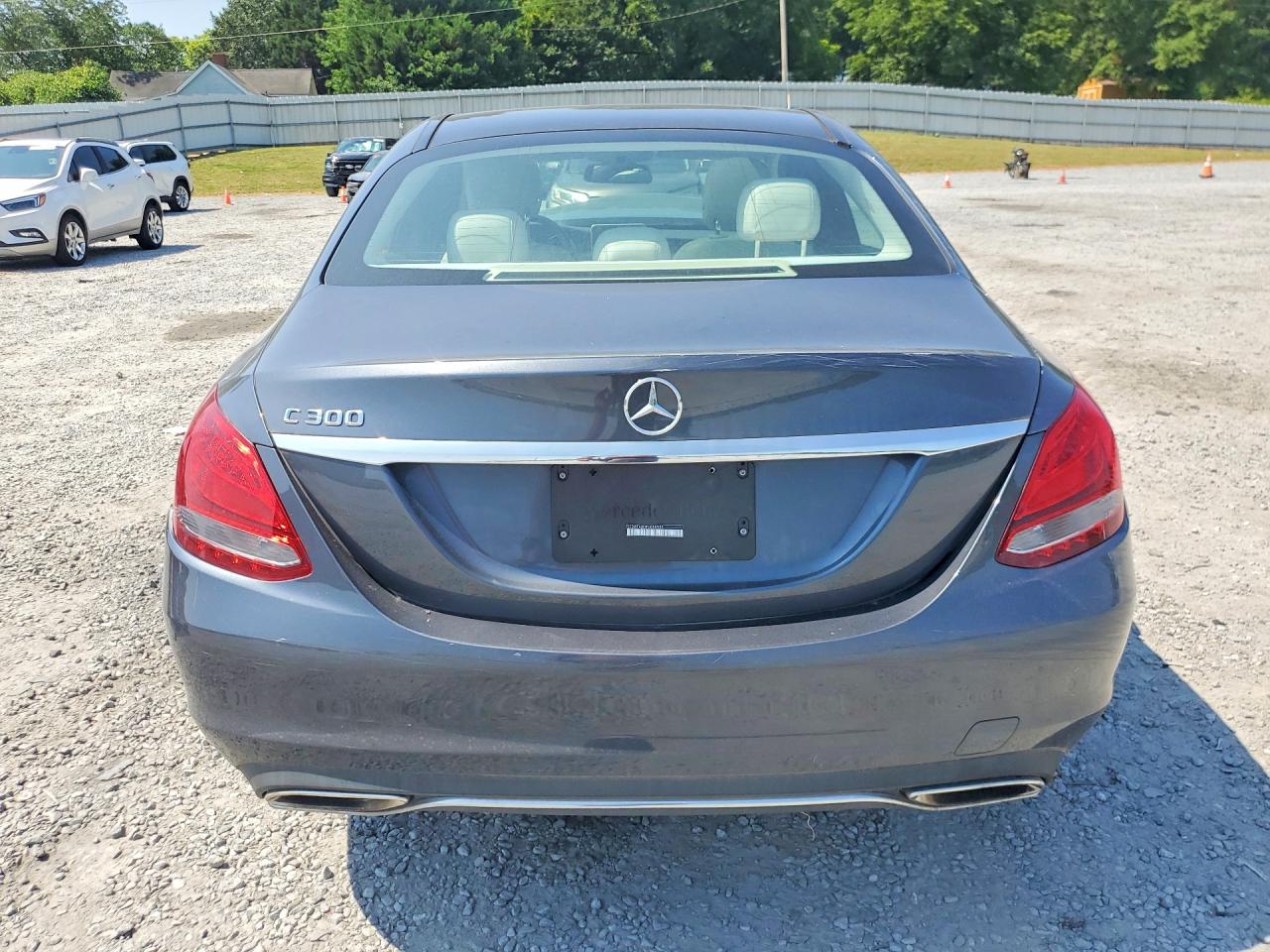 2015 Mercedes-benz C 300 Charcoal vin: 55SWF4JB3FU088535
