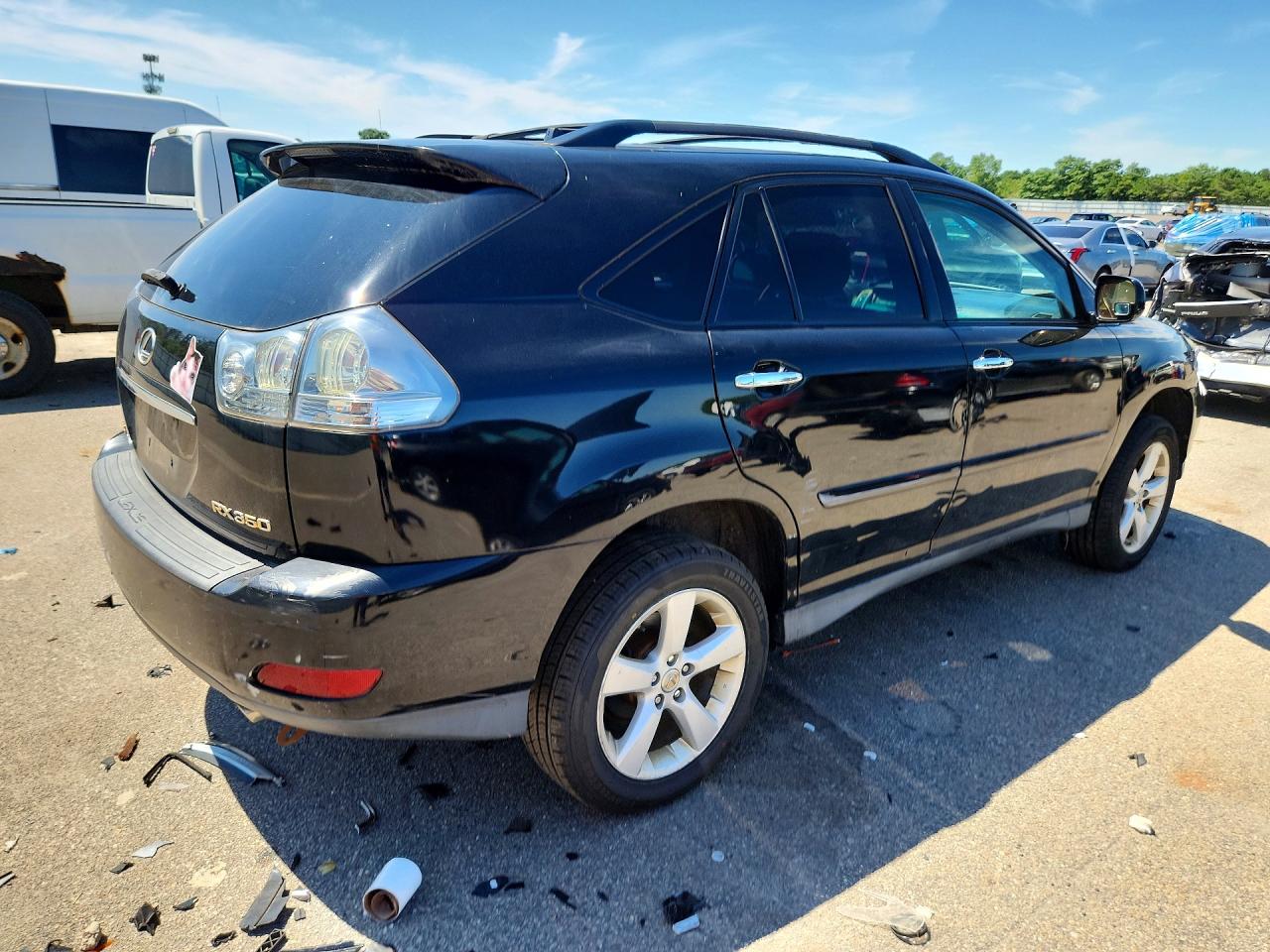2008 Lexus Rx 350 Black vin: 2T2HK31U78C060242