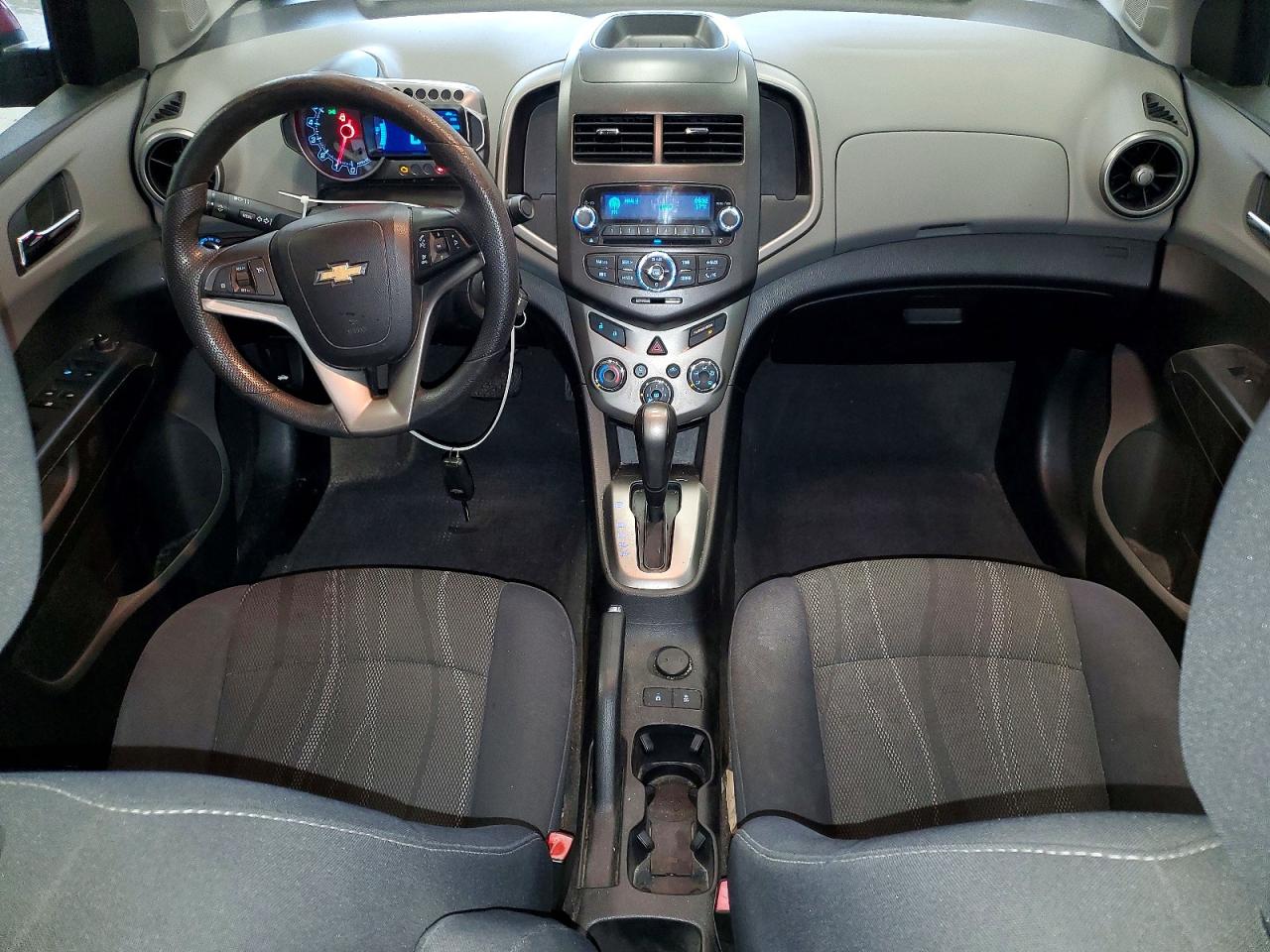 2012 Chevrolet Sonic Lt Red vin: 1G1JC5SH4C4209968