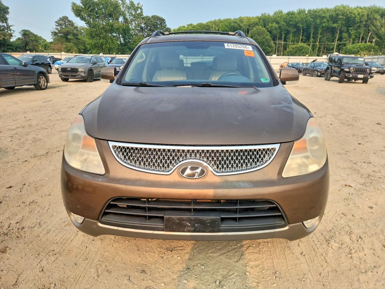2011 Hyundai Veracruz Limited Коричневый vin: KM8NU4CCXBU141916