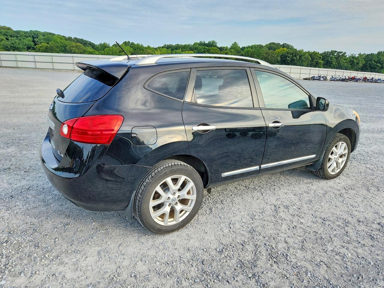 2013 Nissan Rogue S Black vin: JN8AS5MV5DW653836