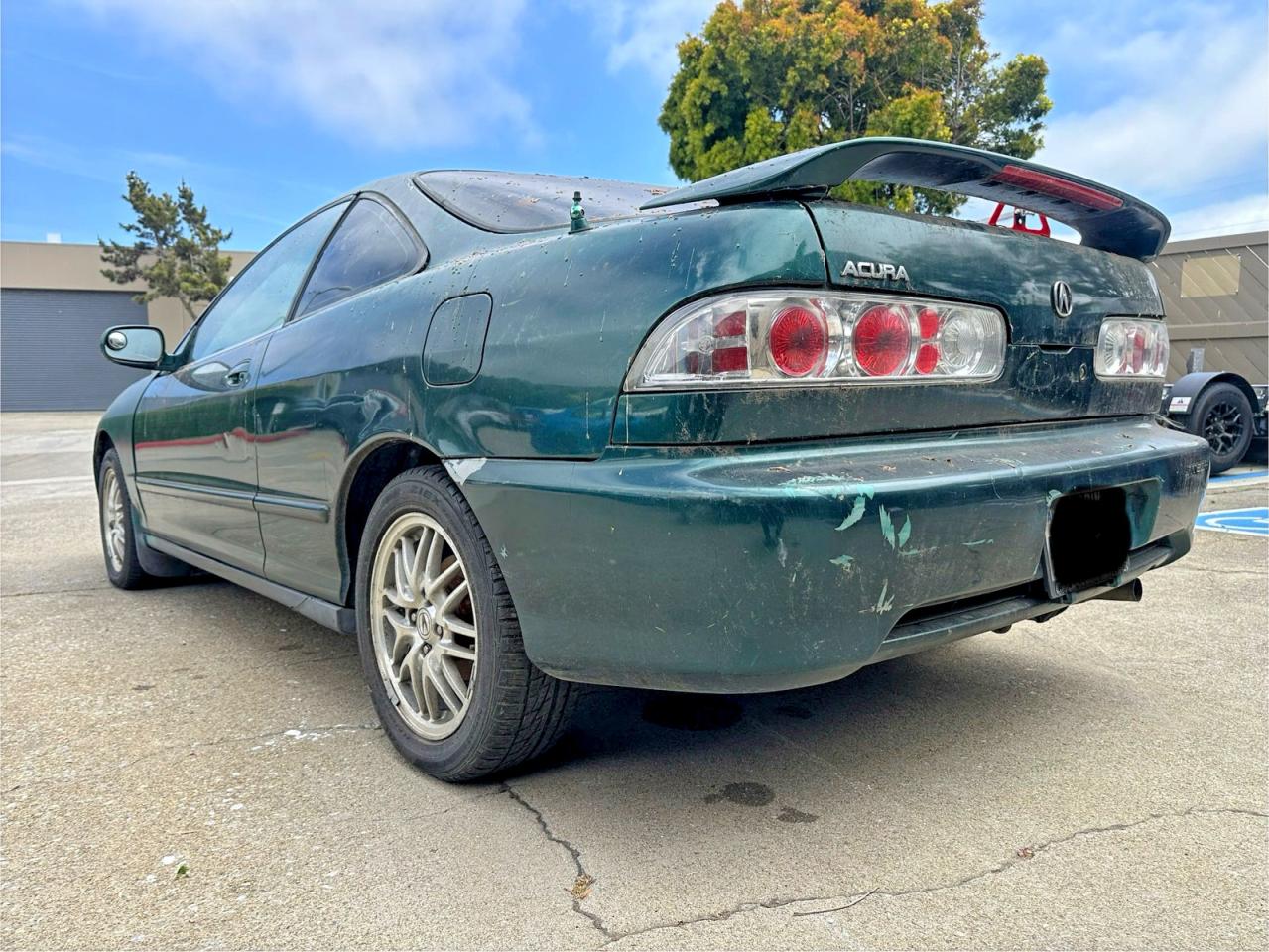 2000 Acura Integra Ls Зеленый vin: JH4DC4359YS013870