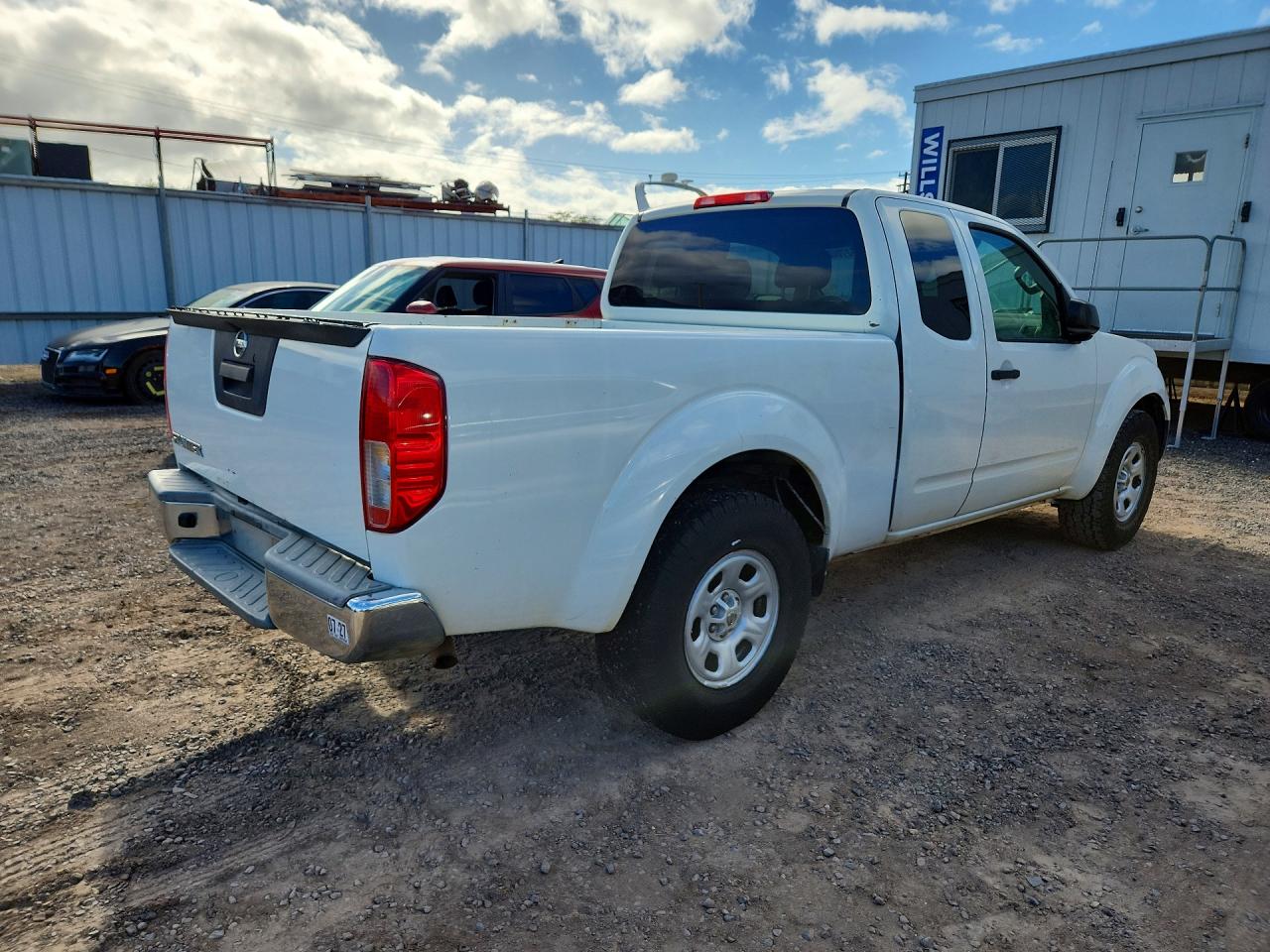 2015 Nissan Frontier S White vin: 1N6BD0CT0FN704209