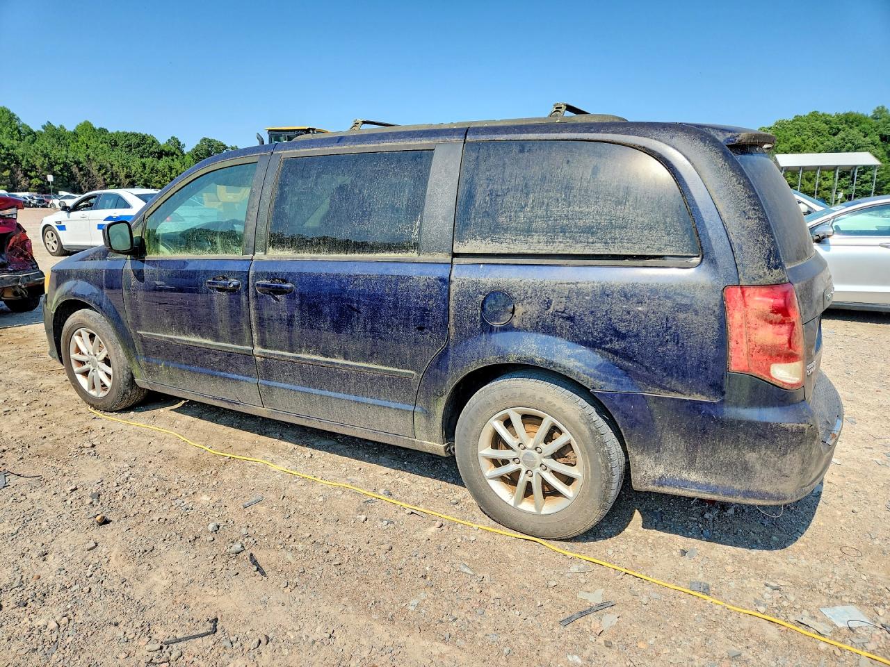 2013 Dodge Grand Caravan Sxt Blue vin: 2C4RDGCG2DR682162