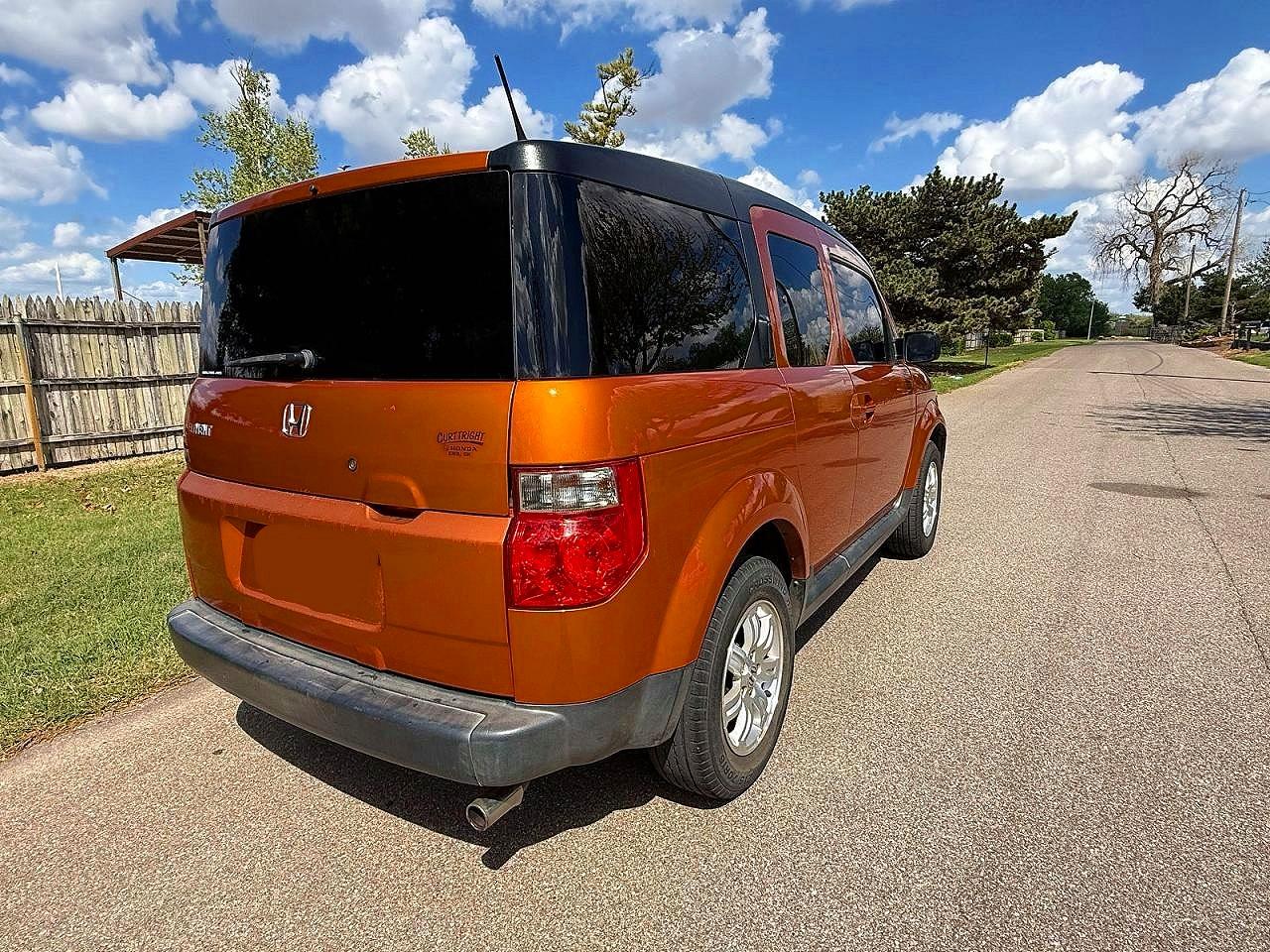 2007 Honda Element Ex Orange vin: 5J6YH287X7L000602