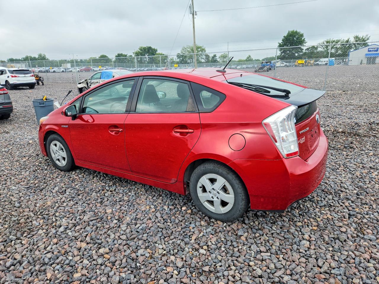 2010 Toyota Prius Ii Red vin: JTDKN3DUXA0191534