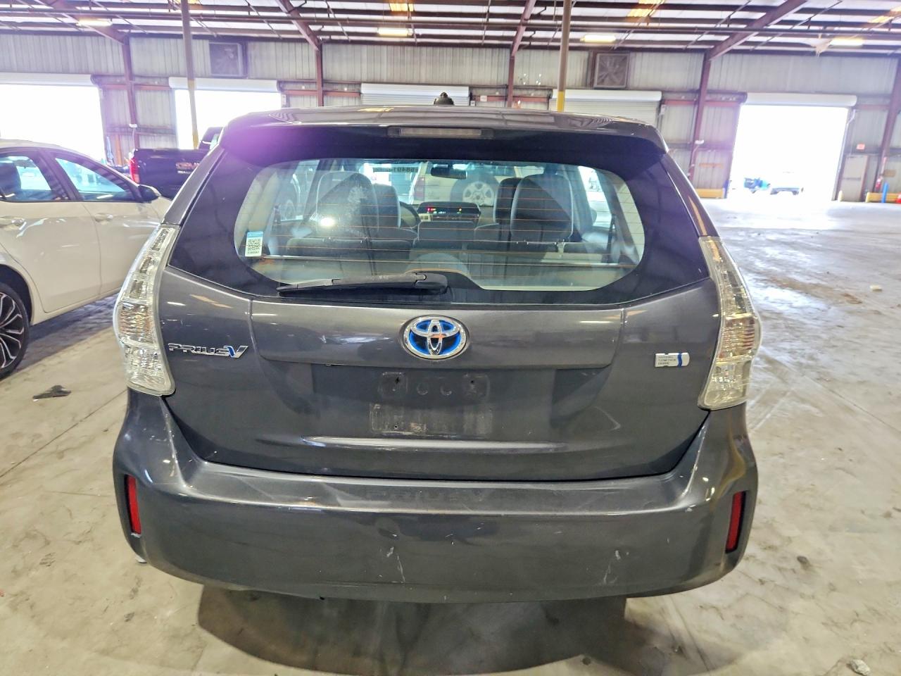 2013 Toyota Prius V Three Gray vin: JTDZN3EU9D3221395