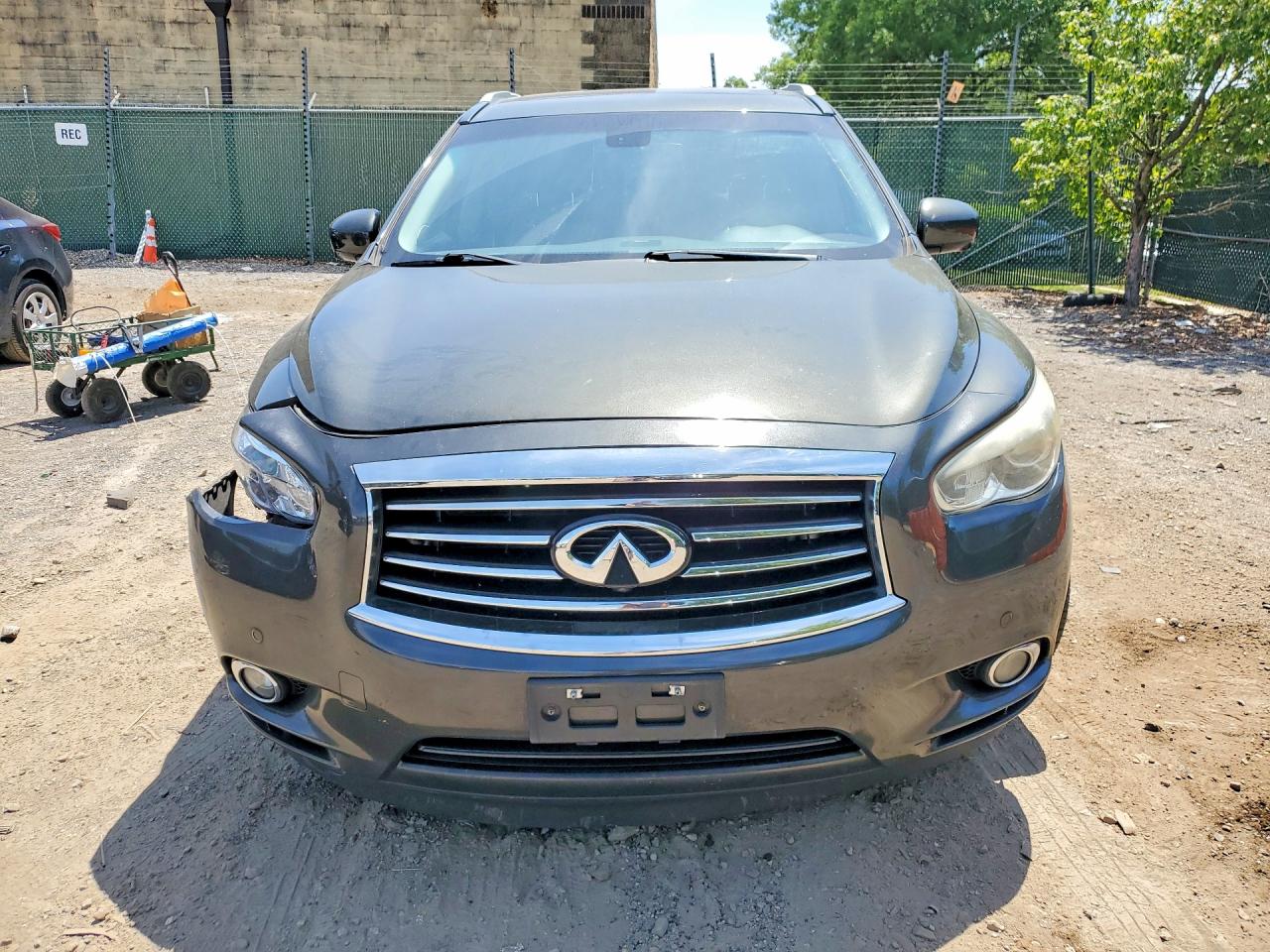 2014 Infiniti Qx60 Base Gray vin: 5N1AL0MM6EC532394