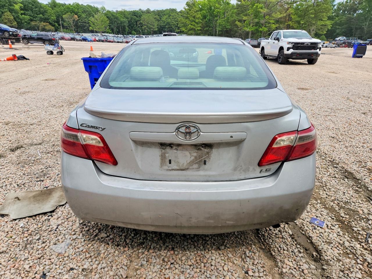 2007 Toyota Camry Le Silver vin: 4T1BE46K57U159816