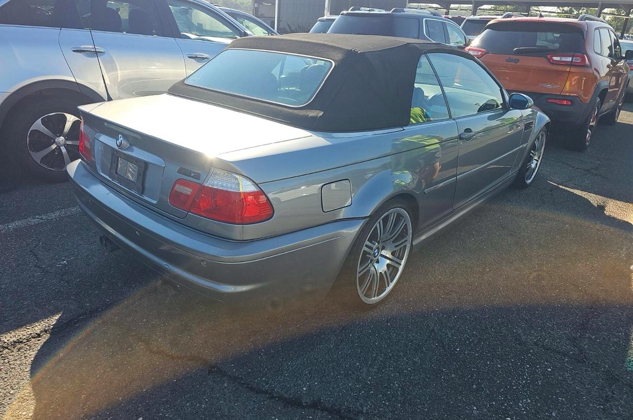 2006 Bmw M3 Silver vin: WBSBR93426PK11016