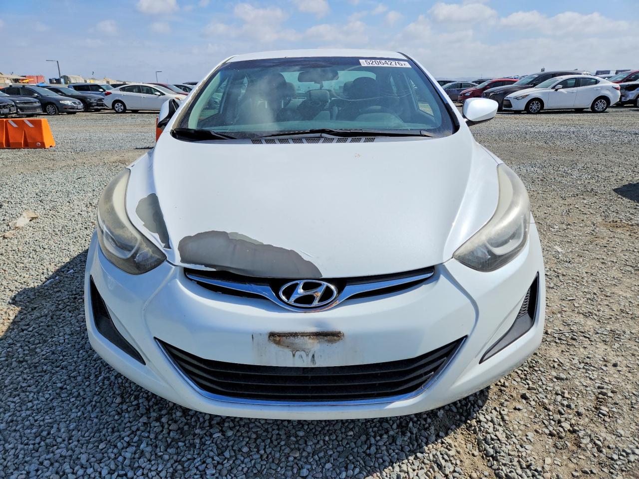 2015 Hyundai Elantra Se Белый vin: 5NPDH4AE5FH573404