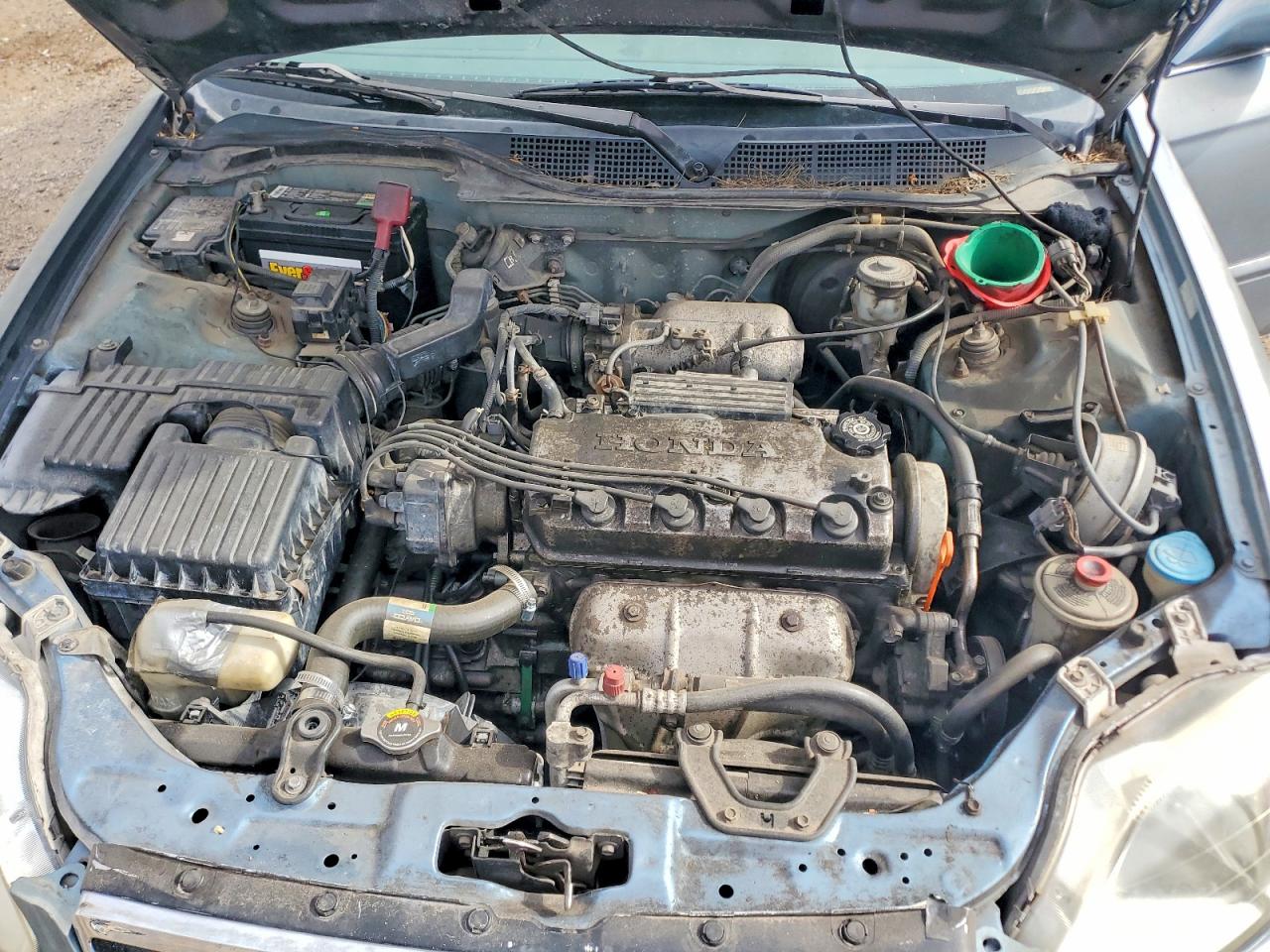 1999 Honda Civic Ex Gray vin: 2HGEJ8645XH526613