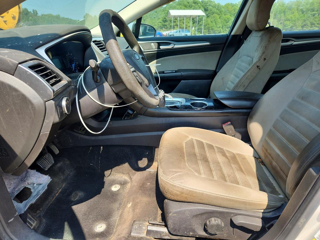 2013 Ford Fusion S Silver vin: 3FA6P0G73DR138572