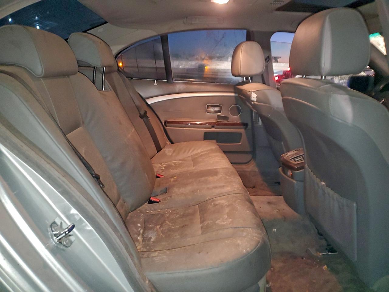 2006 Bmw 750 I Silver vin: WBAHL83536DT05152