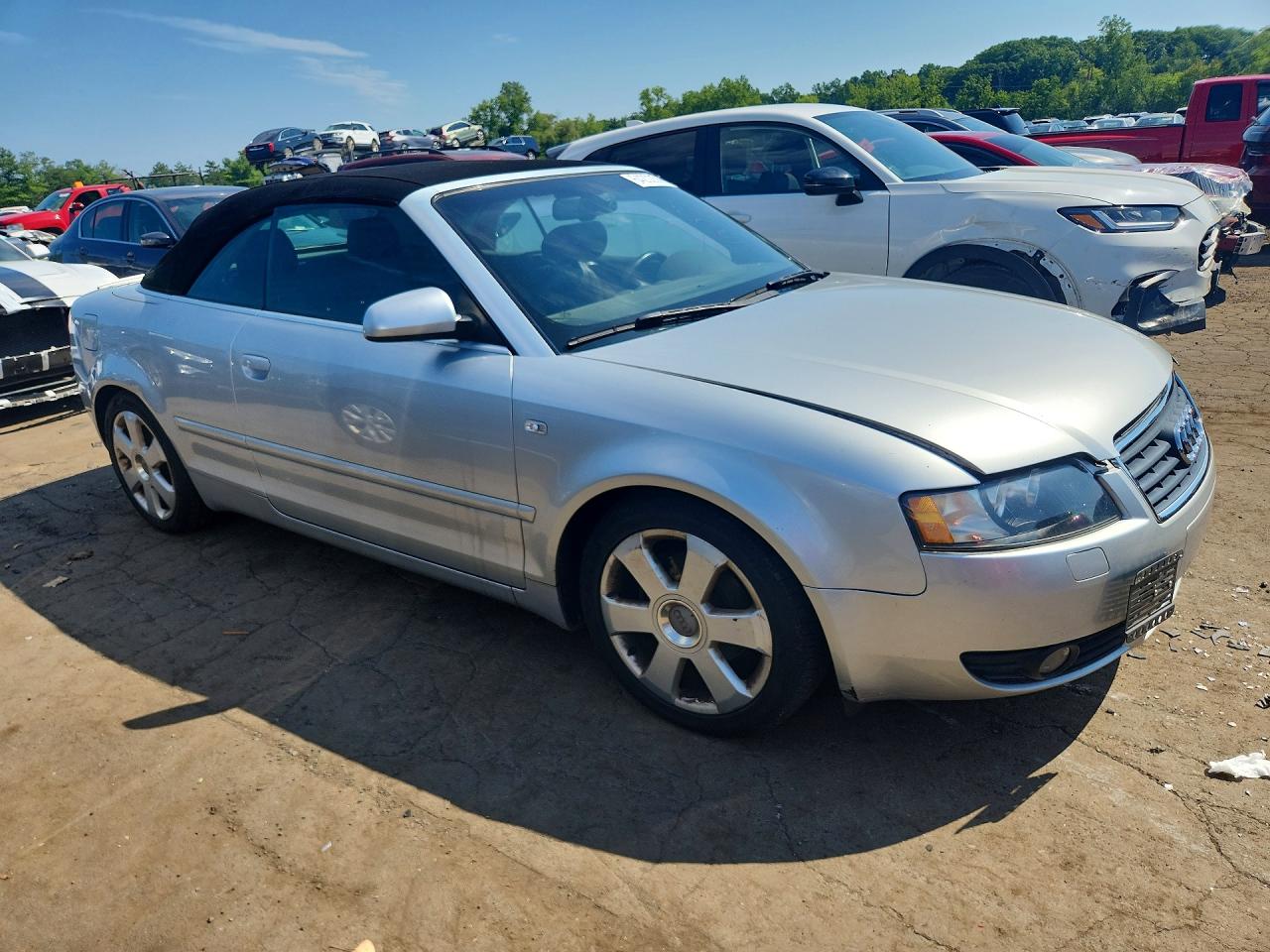 2006 Audi A4 1.8 Cabriolet Silver vin: WAUAC48H16K010723