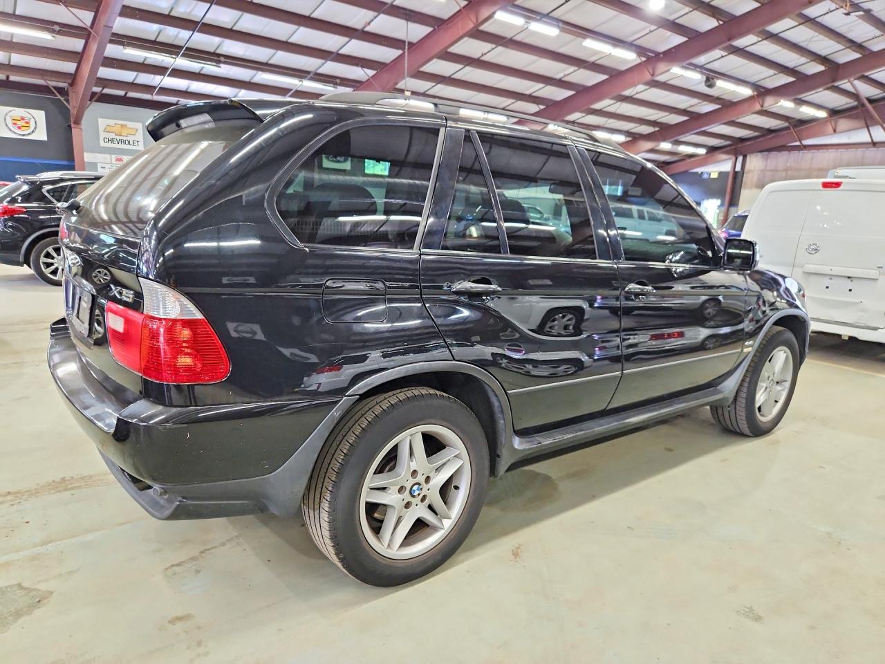 2005 Bmw X5 4.4i Black vin: 5UXFB535X5LV18839