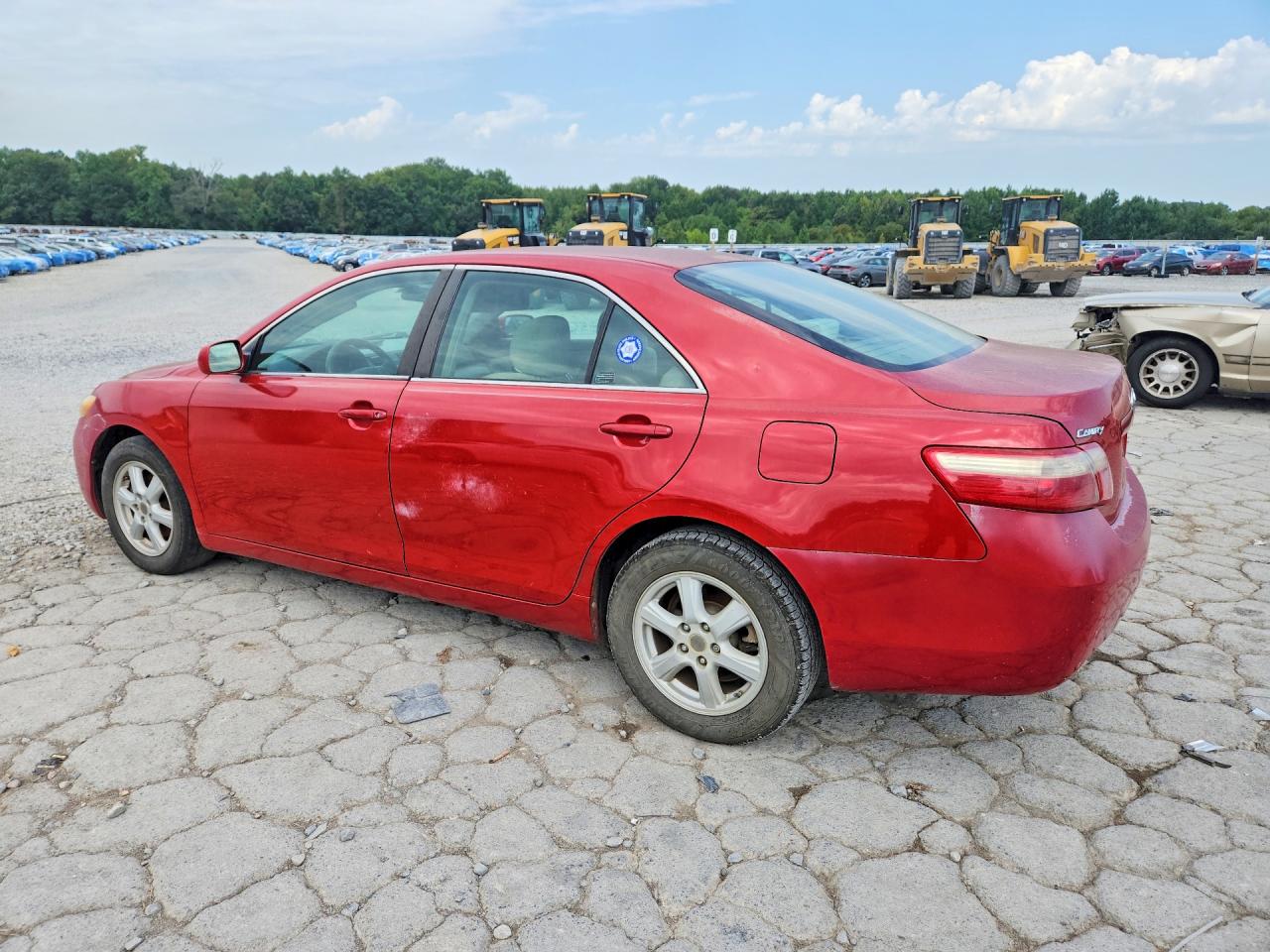 2009 Toyota Camry Le Red vin: 4T1BE46K19U327678