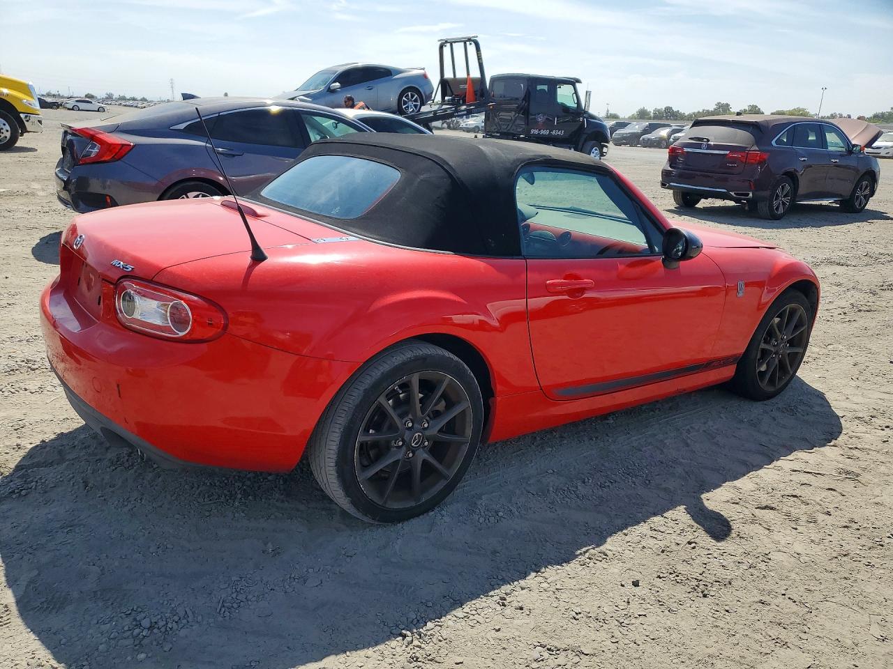2015 Mazda Mx-5 Miata Club Red vin: JM1NC2LF8F0240298