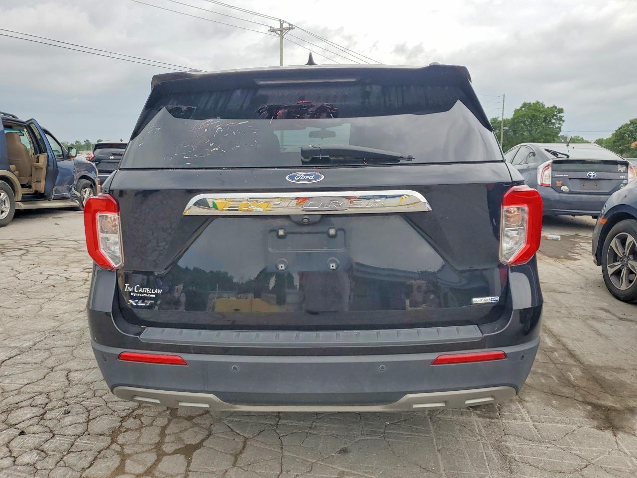 2020 Ford Explorer Xlt Black vin: 1FMSK8DH0LGA23531