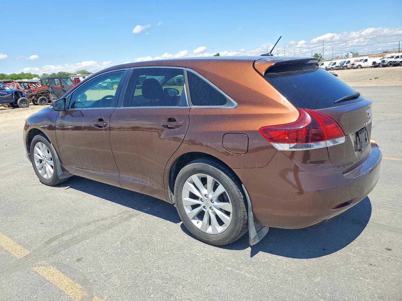 2013 Toyota Venza Le Коричневый vin: 4T3BA3BB9DU049575